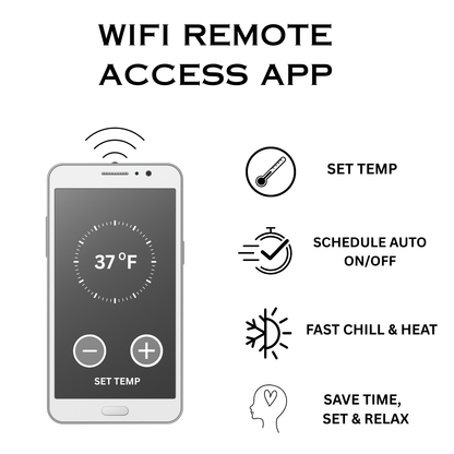 MAX PRO CHILLER/HEATER 1HP WIFI ENABLED CHILLS TO (36°F) (2°C)